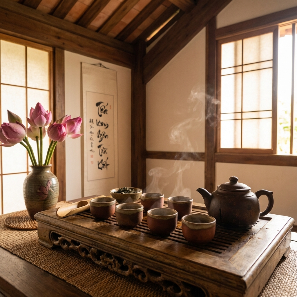 Không gian thưởng trà Chagee